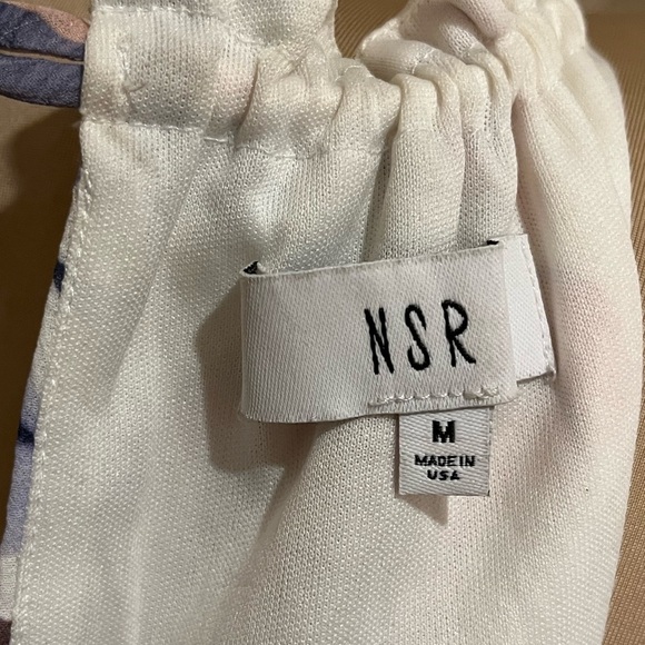 NSR Floral Halter Neck Dress, size M - Picture 4 of 5